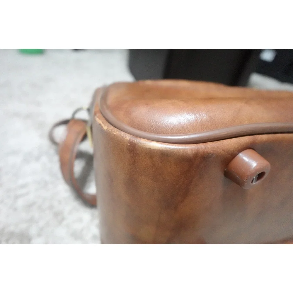 VINTAGE ‎ Encore by Airway Leather Suitcase Carry On travel luggage 15.5 Inches